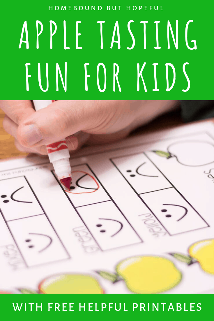 Autumn is apple season, which means it's time taste all sorts of the crunchy sweet fruit! Get your kiddos involved in the fun with these helpful free printables! #applepicking #homeschool #preschool #kindergarten 