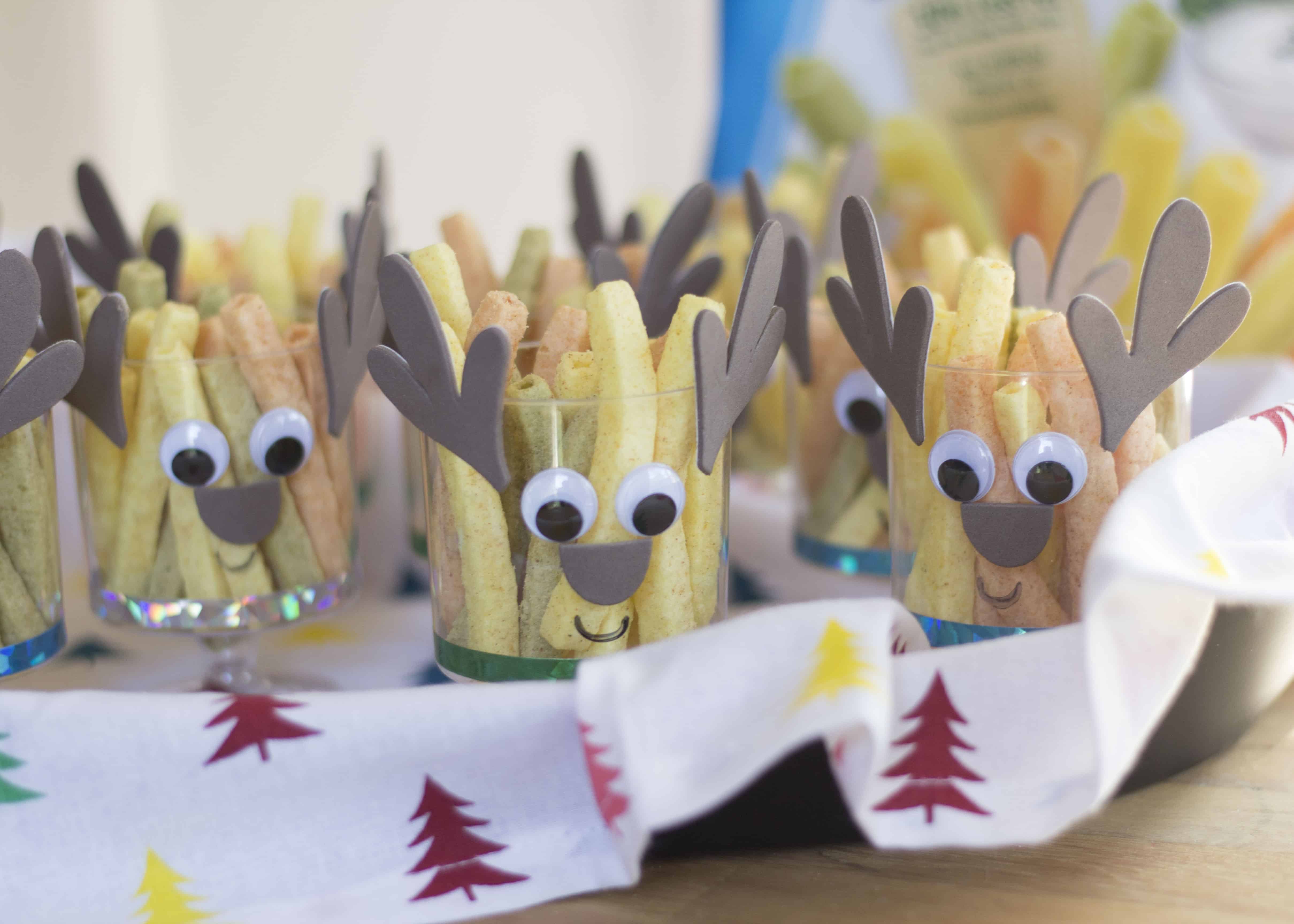 Reindeer treat cups - The Craft Train