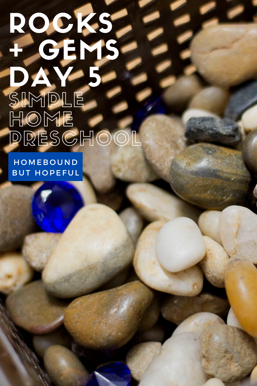 'Dig in' to our final day in a week of fun and simple home preschool ideas inspired by rocks, gems, and crystals. #homeschool #sensoryplay #preschoolideas #preschoolactivities #preschooler