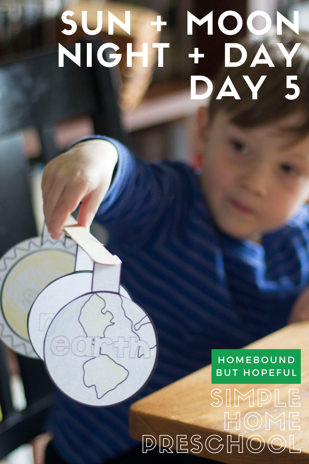 We had a fun - and very crafty - day learning about eclipses together during home preschool. Don't miss all the great ideas! #homepreschool #preschooler #preschoollife #homeschoolmom