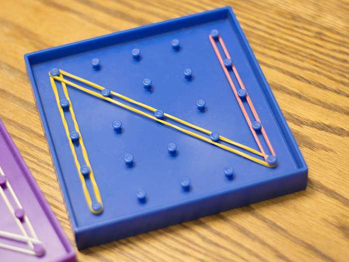 GEOBOARD ALPHABET