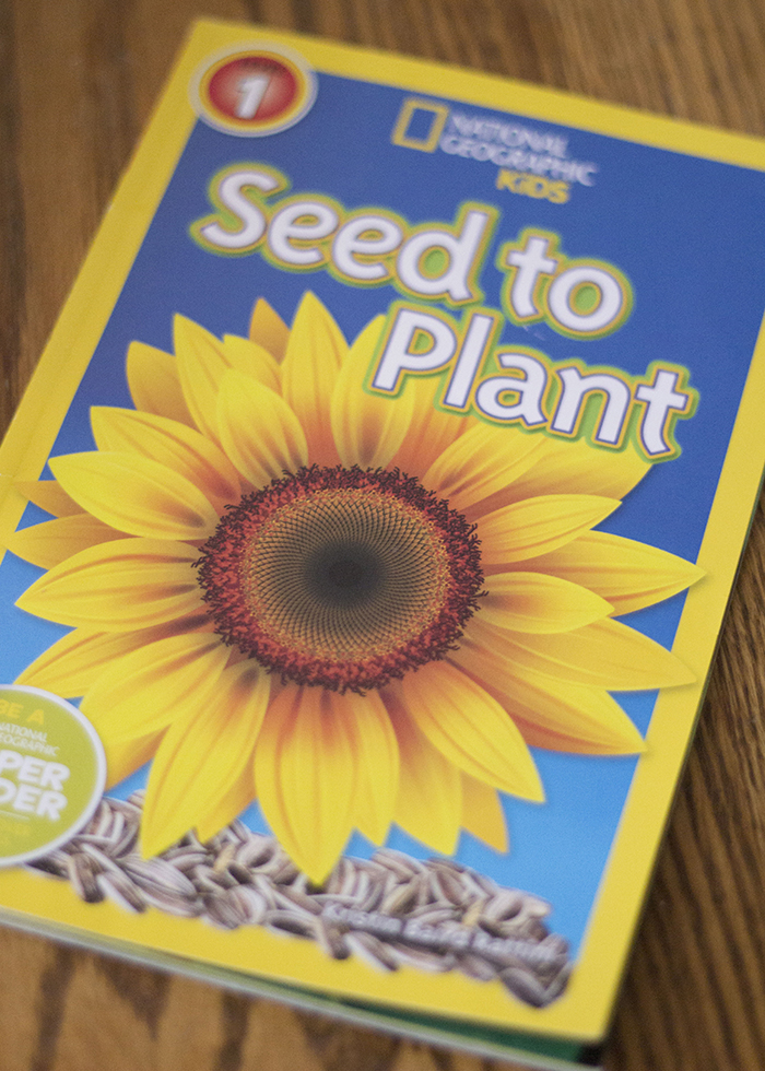NATIONAL GEOGRAPHIC KIDS SEED TO PLANT BOOK