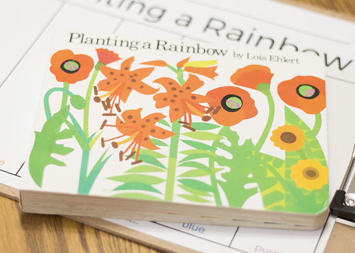 PLANTING A RAINBOW BOOK
