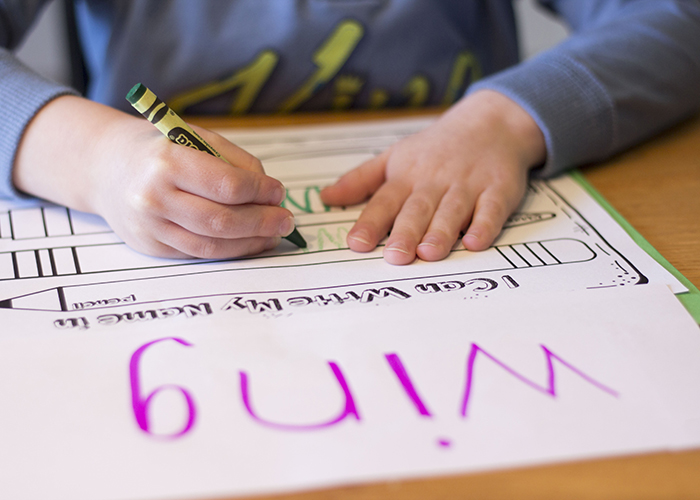 PRE-K WRITING PRACTICE