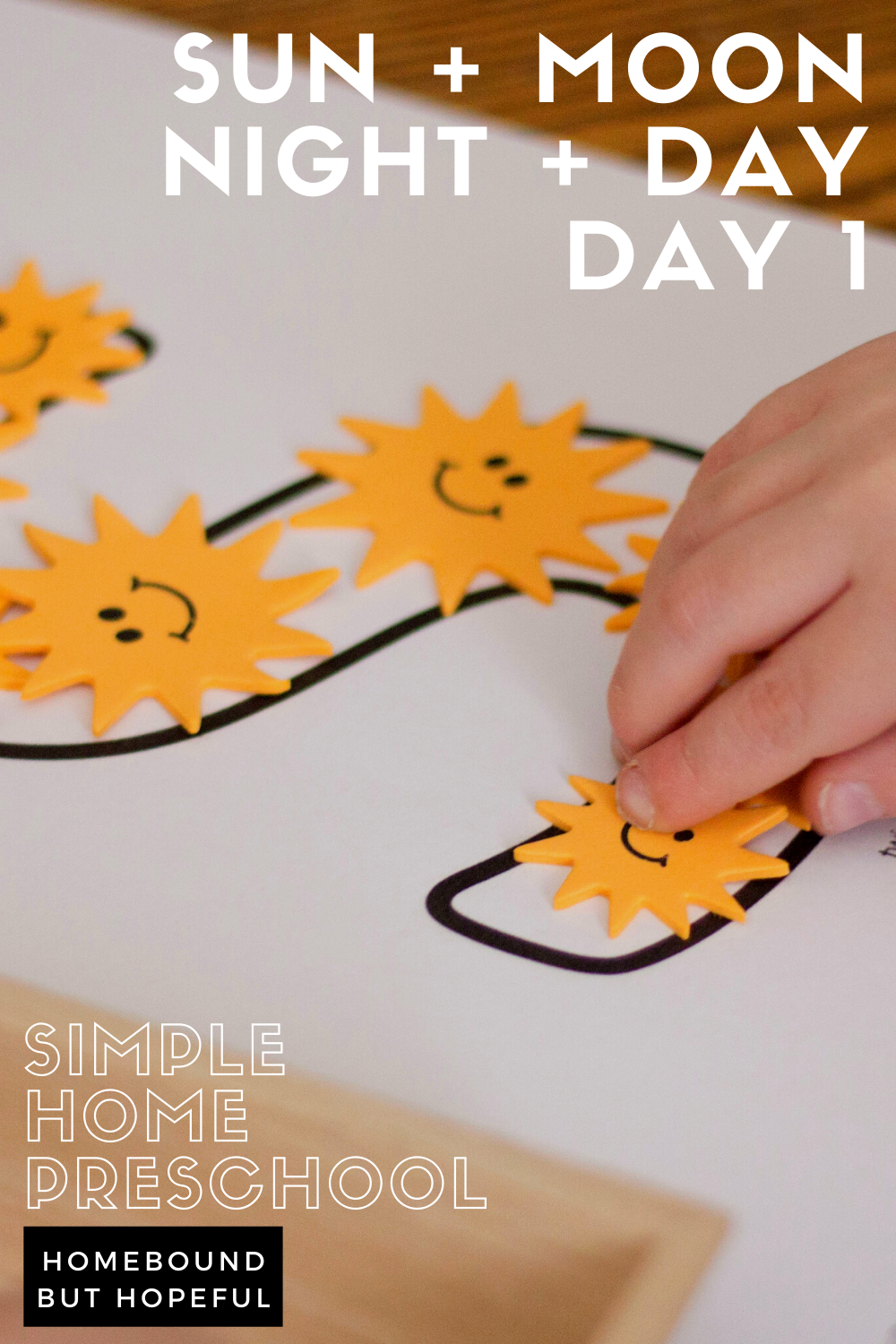 Day 1 of our easy home preschool week was spent learning about the sun. Check out the resources I gathered to engage my son in science education. #preschool #preschooler #preschoolideas #preschoolactivities