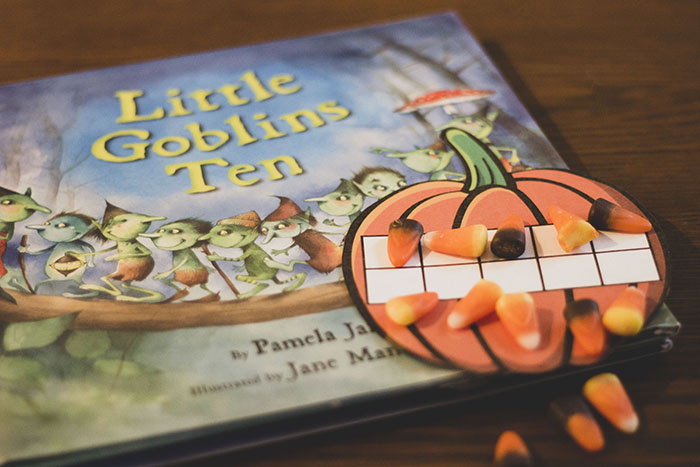 Halloween Story Time Math Little Goblins Ten