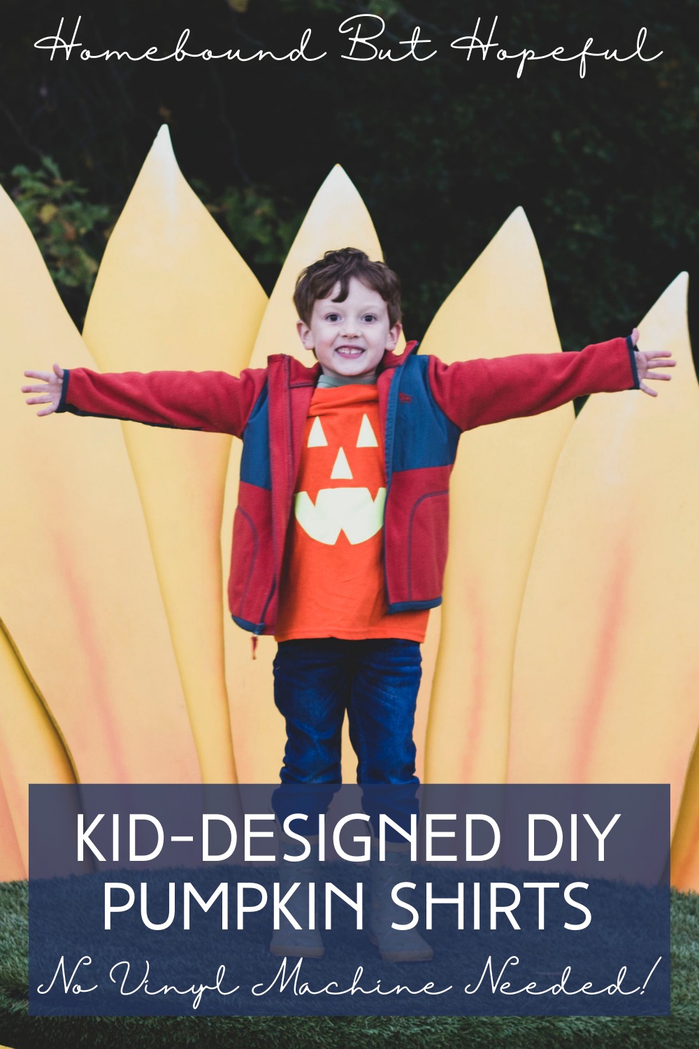 Let your kids get creative this Halloween by designing their own DIY pumpkin shirts! These tops are so quick and easy, and don't require any special equipment.