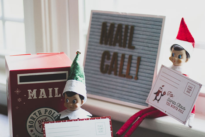 ELF ON THE SHELF NORTH POLE MAIL KIT