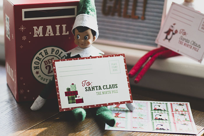 ELF ON THE SHELF LETTER TO SANTA