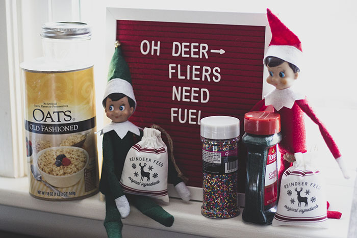 ELF ON THE SHELF REINDEER FOOD