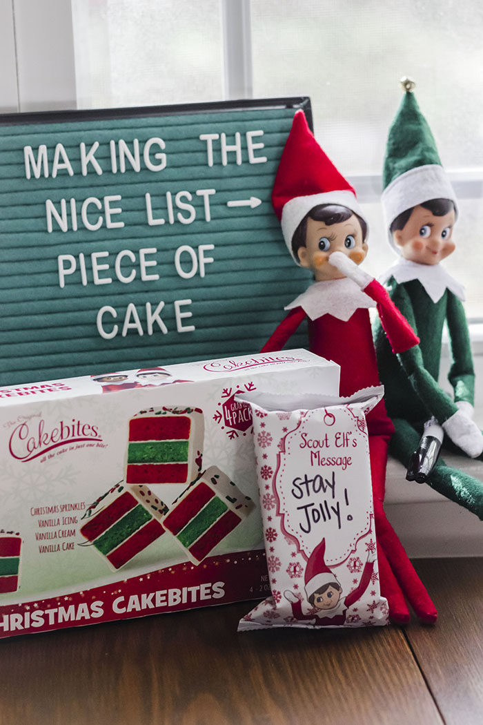 ELF ON THE SHELF CAKEBITES