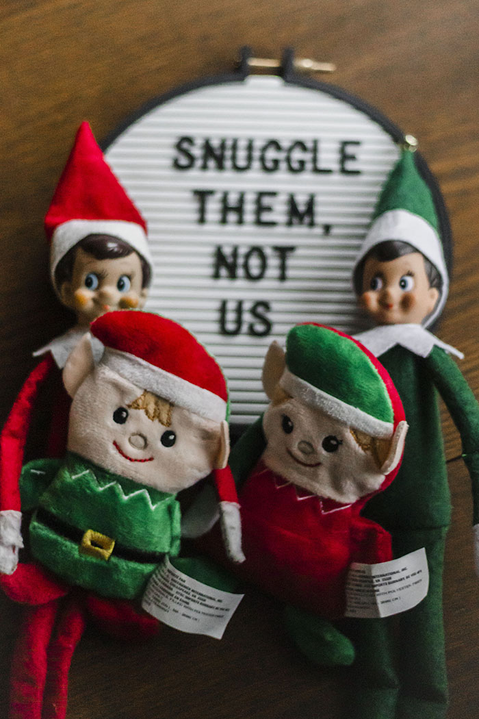 DOLLAR TREE STUFFED ELF