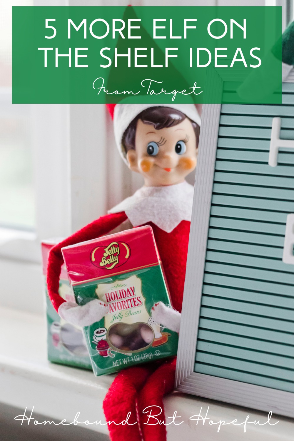 The elves are coming! Get ready with 5 more Elf on the Shelf ideas using goodies from Target!