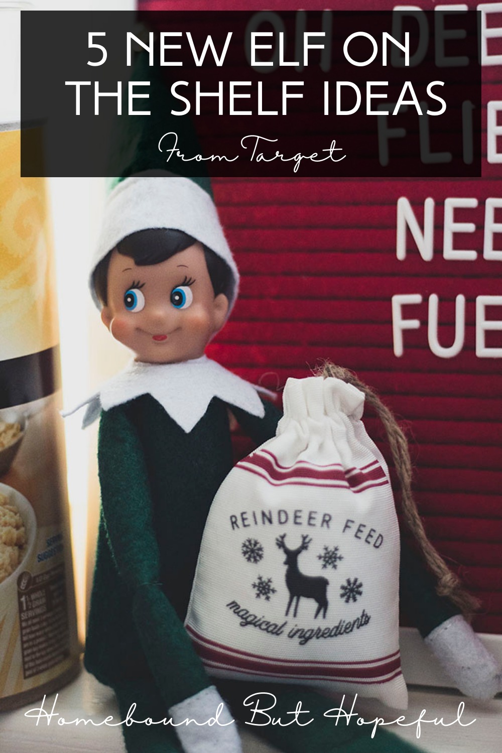 Check out these 5 fun new Elf on the Shelf ideas using supplies I bought at Target!
