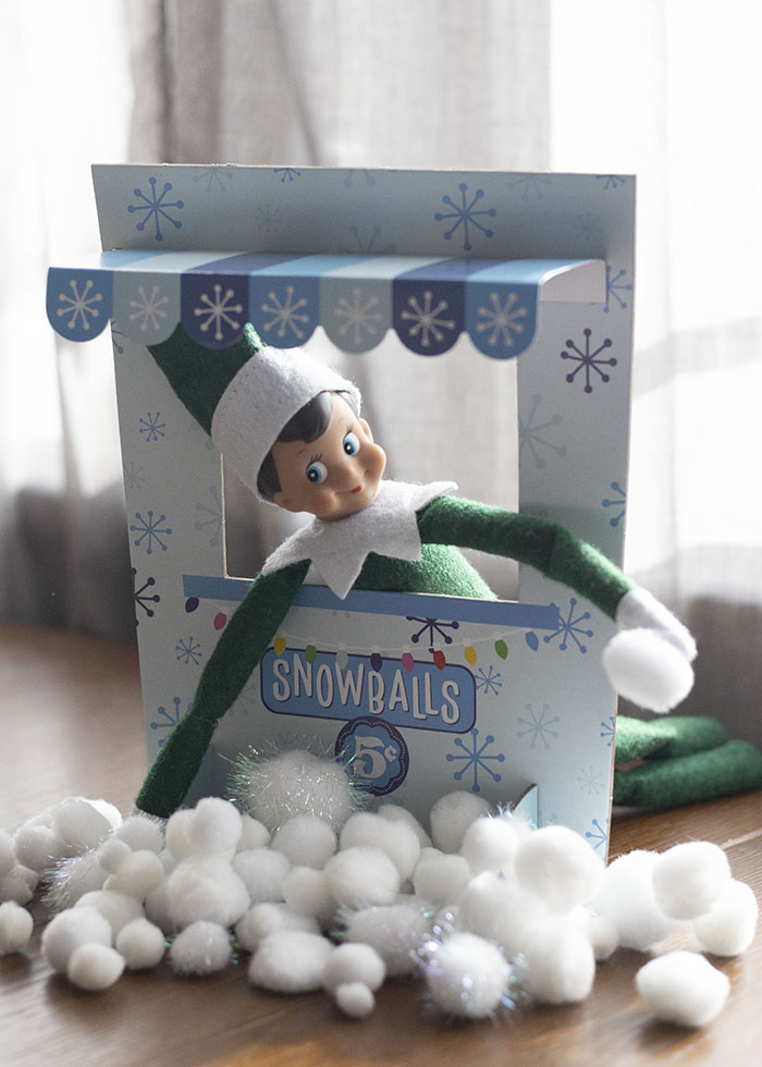 ELF ON THE SHELF SNOWBALLS