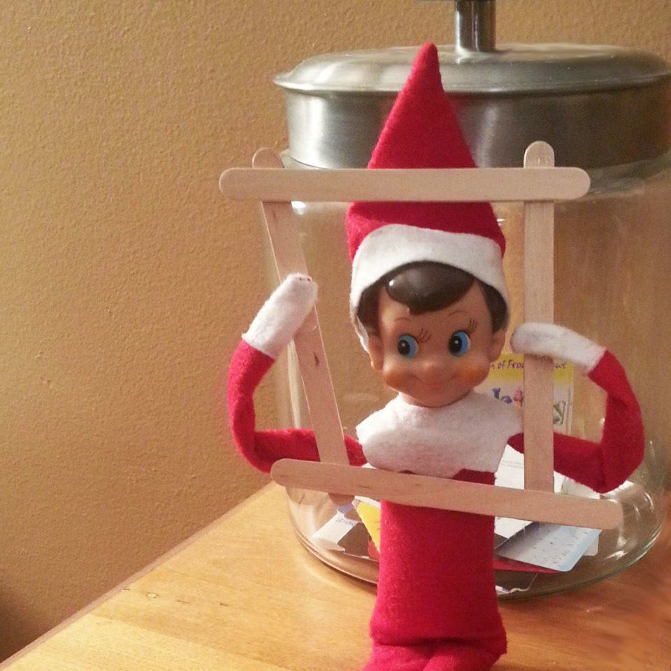 20 of our Elf on the Shelf’s Antics From Years Past – Homebound But Hopeful