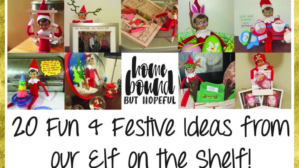 20 of our Elf on the Shelf’s Antics From Years Past