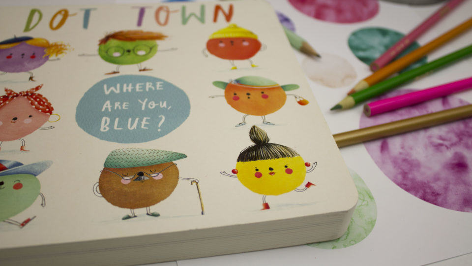 Read & Create- Where Are You Blue? (Dot Town)