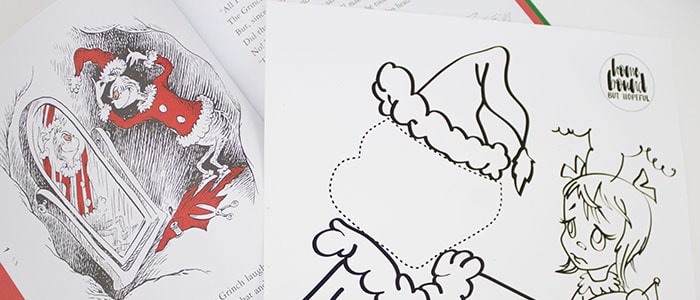 Quick Printable Craft To Accompany How The Grinch Stole Christmas