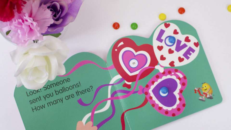 Books & Flower Fun For Toddler Valentine Play