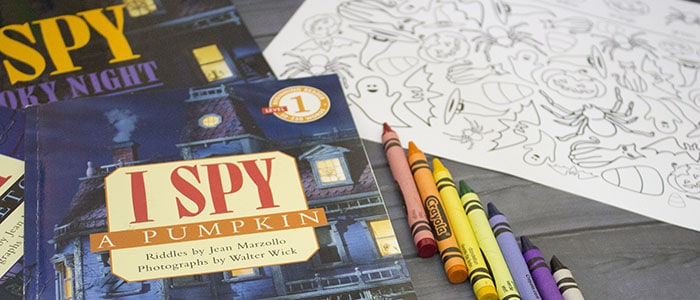 Halloween I Spy- Spooky Seek And Find Books & Printable