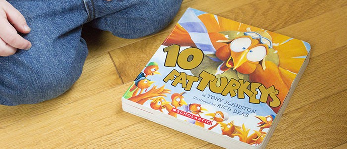 Quick & Easy Thanksgiving Story Time With Ten Fat Turkeys