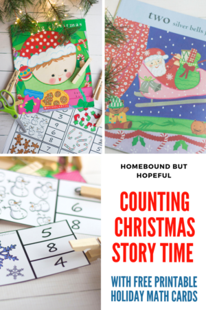 Counting Christmas Story Time with Printable Math Cards – Homebound But ...