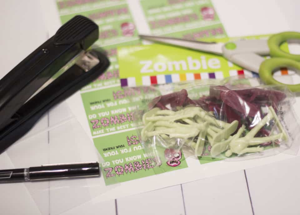 Spooky Zombie Inspired Free Printable Valentines Kids Will Love ...