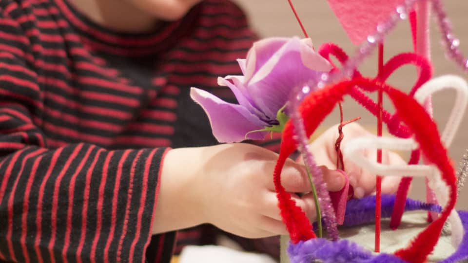 Colorful + Exciting 3D Valentine Art Inspired By Fun Pop Up Book