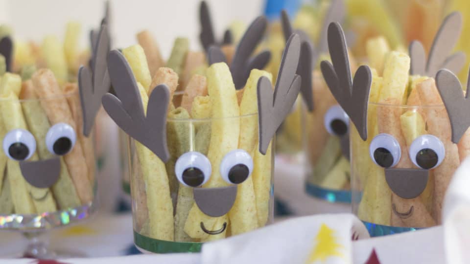 Easy Reindeer Treat Cups For Festive Holiday Snacks