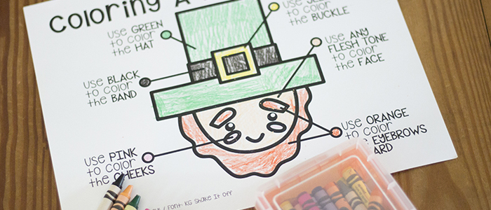 3 New Cute + Fun Leprechaun Printables For Preschoolers