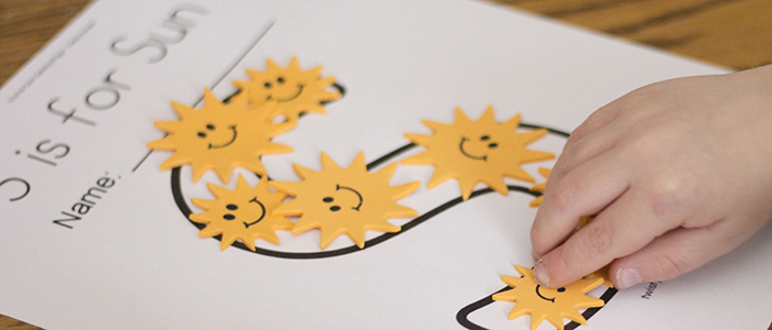 Learning About The Sun: Day 1 (Easy Preschool At Home)