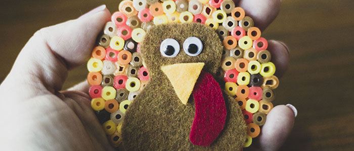 Easy Perler Bead Turkey Craft